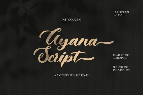 Ayana Script Font: A Campaign Designer's Review