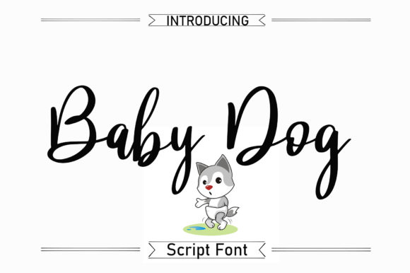 Baby Dog: A Sweet Script Font for Digital Branding