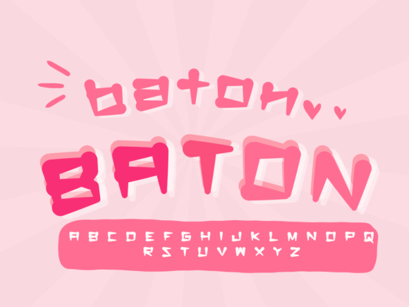 Baton: A Script Font That Speaks Clearly