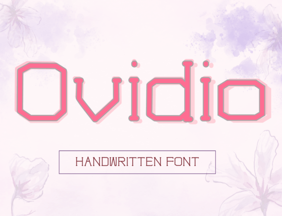 Bringing Your Brand to Life with the Ovidio Handwritten Font