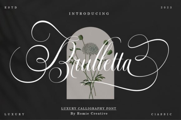 Brulletta: The Stylish Font That Can Build Your Business Brand