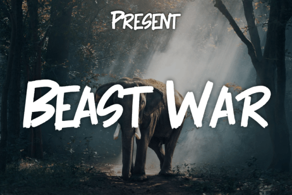 Crafting an Editorial Mood with the Beast War Font