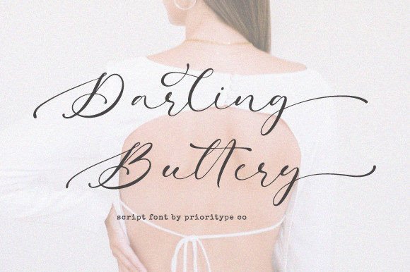 Darling Buttery: The Modern Script Font for Digital Storytelling