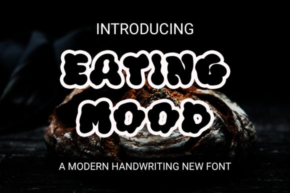 Eating Mood: A Charming Display Font for Web Design