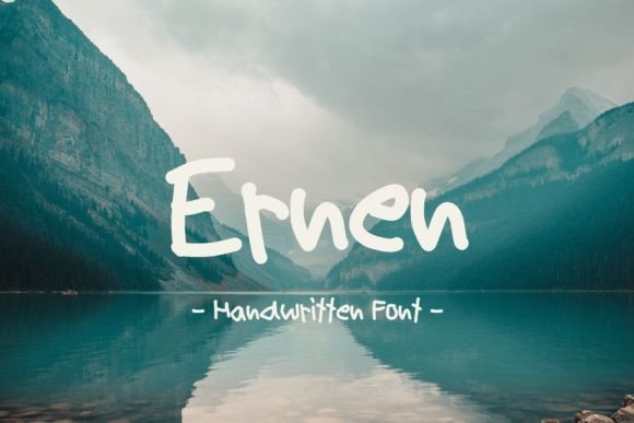 Ernen Font: The Friendly Typeface for Your Small Business Branding
