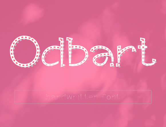 Odbart: The Script Font That Gives Your Brand a Handmade Signature