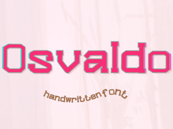 Osvaldo Font: The Friendly Typewriter Style for Your Business Brand
