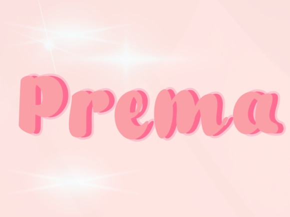 Prema: A Quirky Handwritten Font for Digital Expression