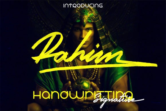 Rahim Signature Font: A Handwritten Elegance for Your Business Brand