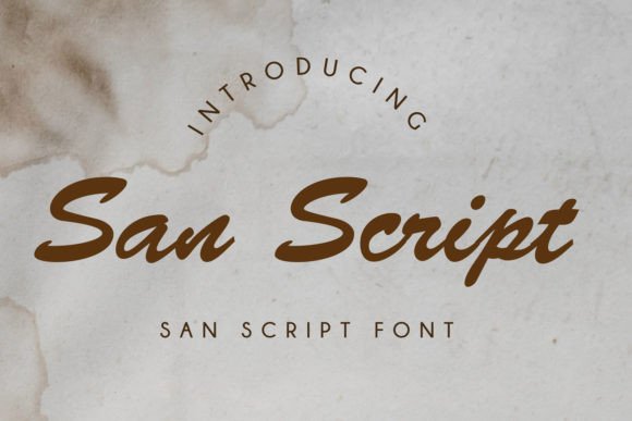 San Script: A Font for Adding Personality to Your Business