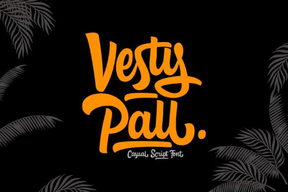 Vesty Pall: A Script Font for Modern Digital Design