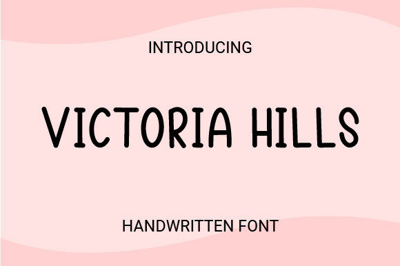 Victoria Hills: A Modern Script Font for Editorial Design