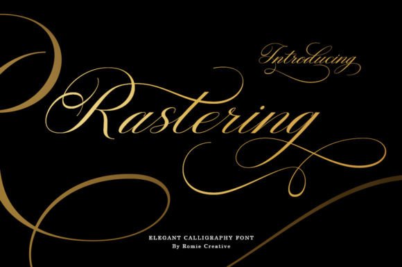Why Rastering Calligraphy Font is a Secret Weapon for Small Business Branding